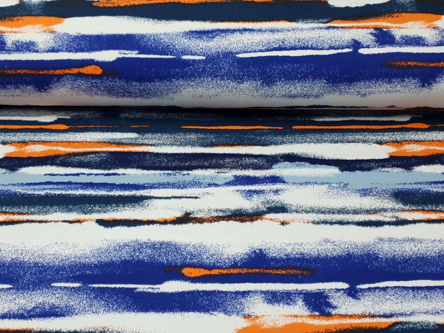 Ink Stripes offwhite/royal/neon orange