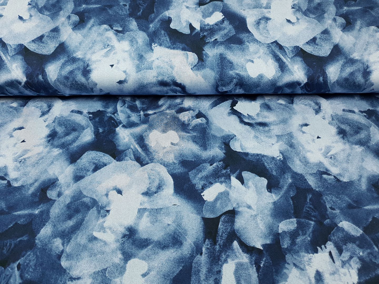 Jeans Flower dunkelblau/denim/hellblau