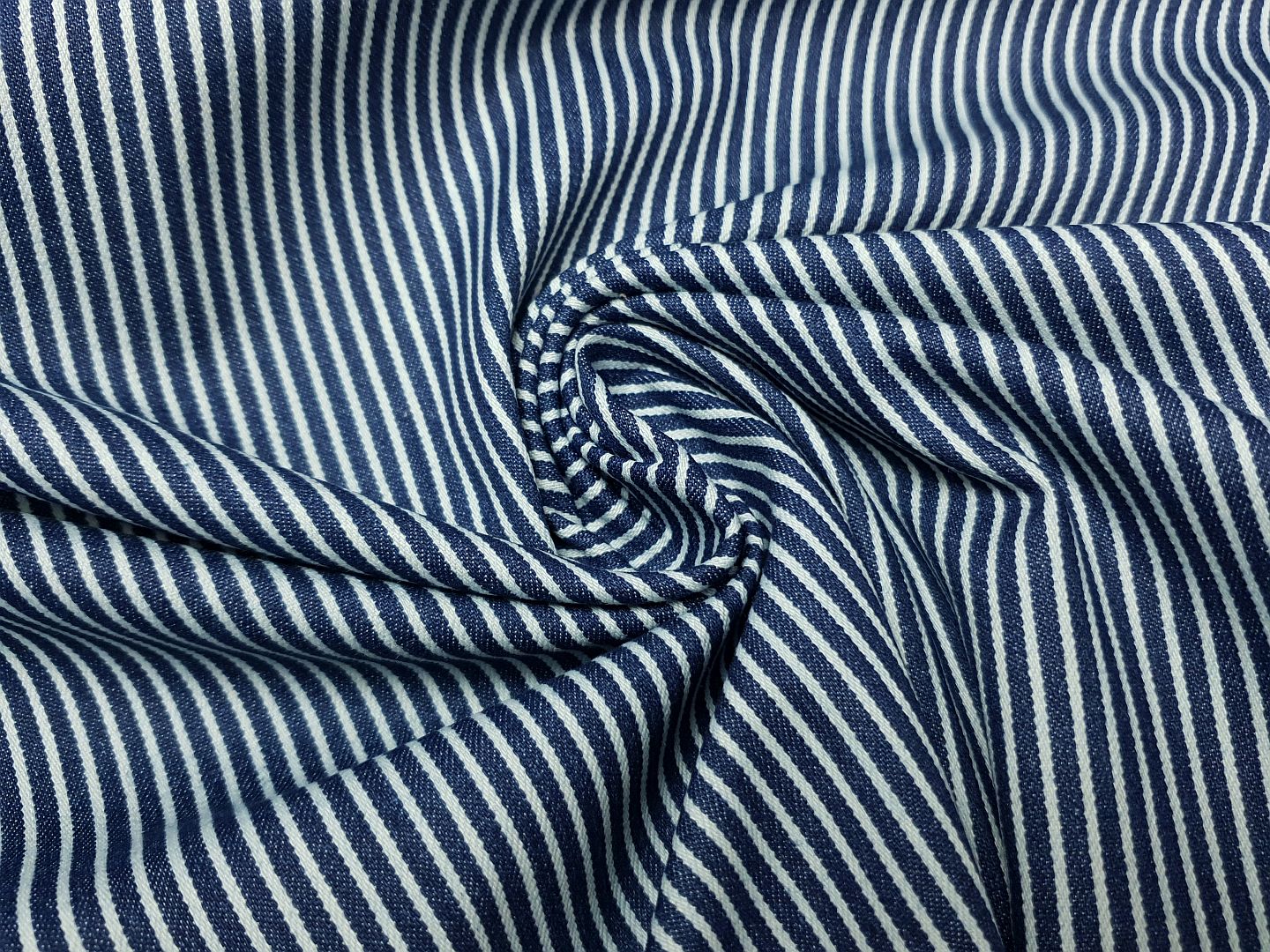 Jeans Stripes weiss/dunkelblau