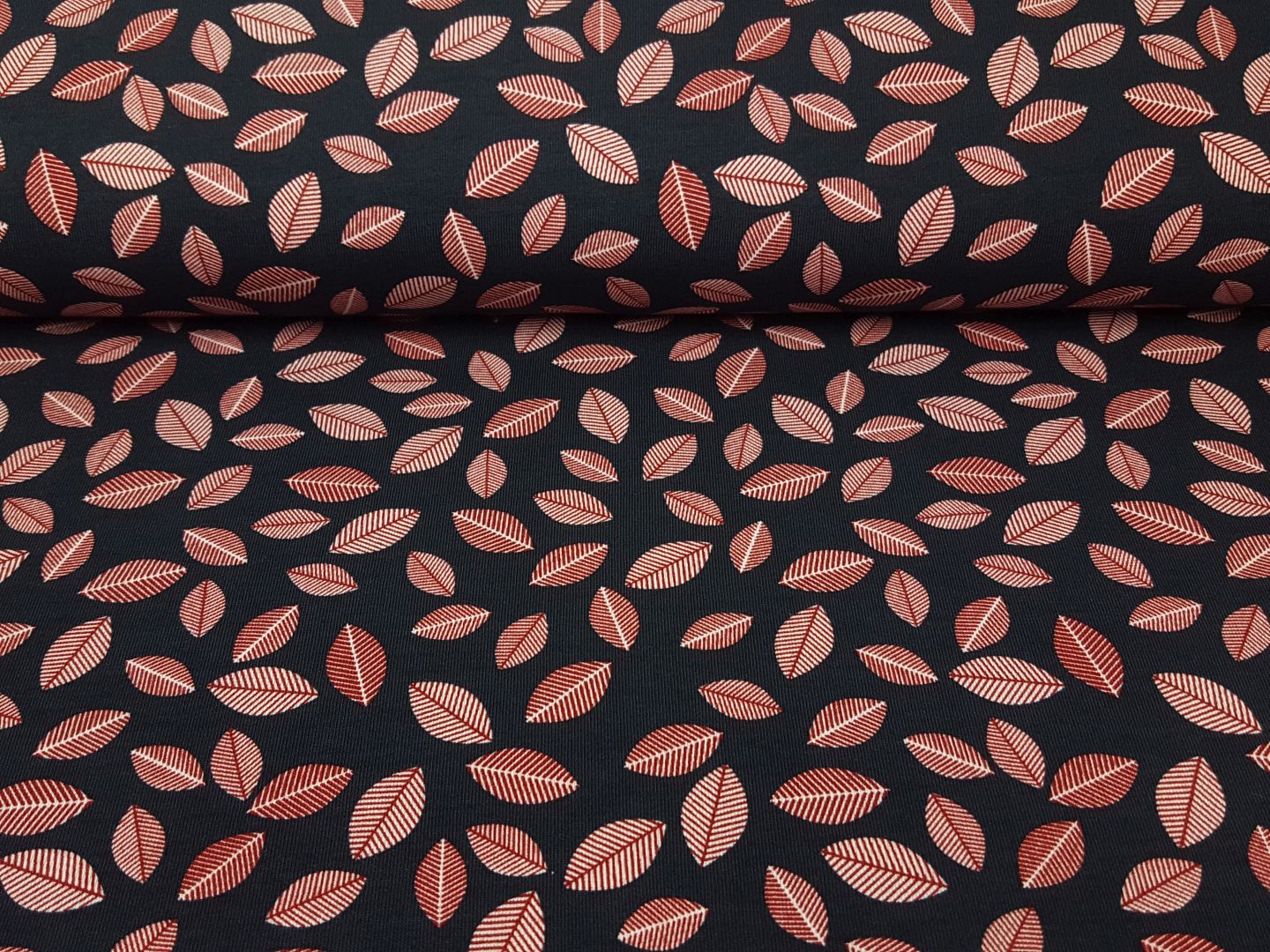 Jersey dunkelblau/rot