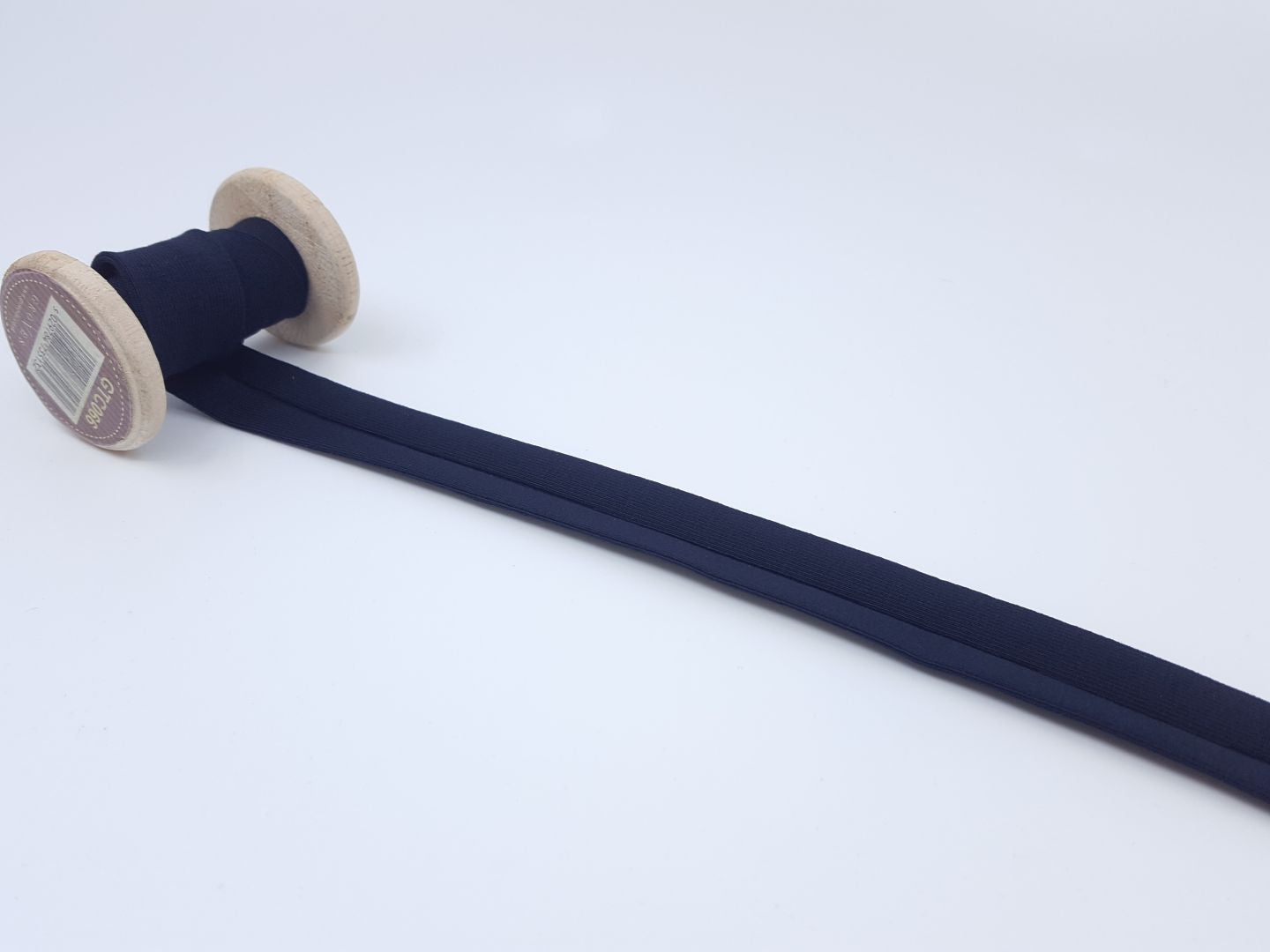 Jersey Schrägband schwarz