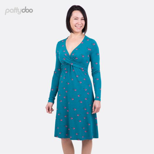 Jerseykleid Gloria Damen Papierschnittmuster