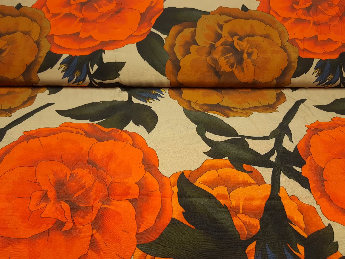 Josina beige/ocker/orange