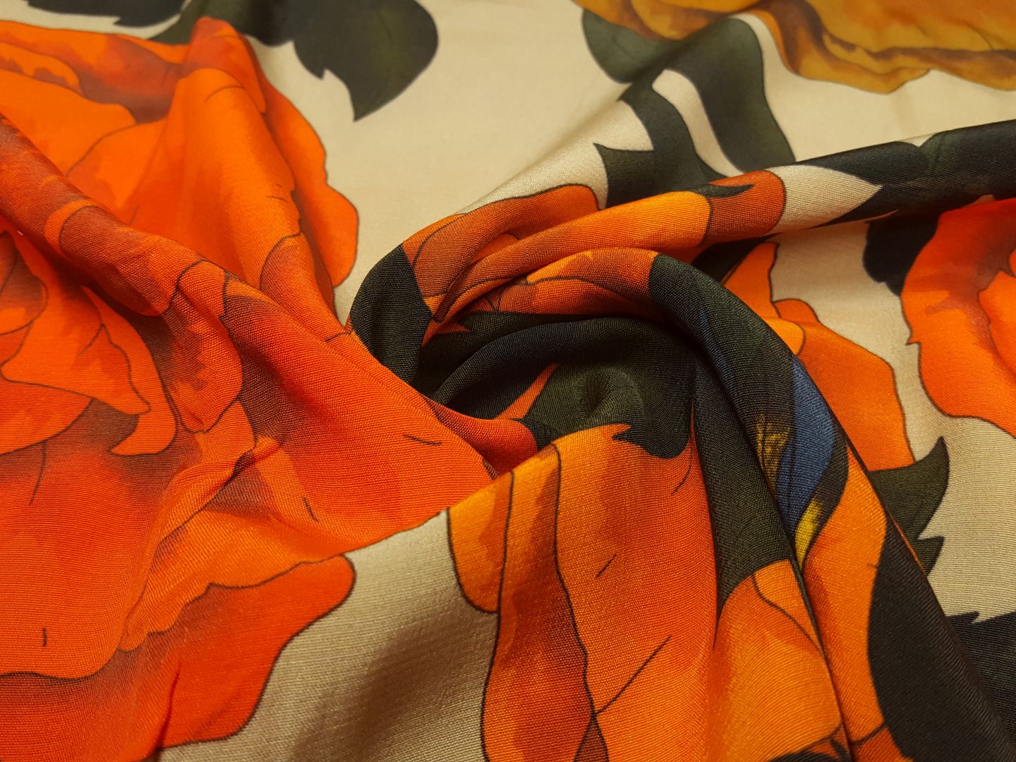 Josina beige/ocker/orange