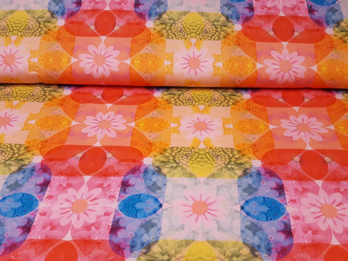 Kali Square pink/blau/bunt