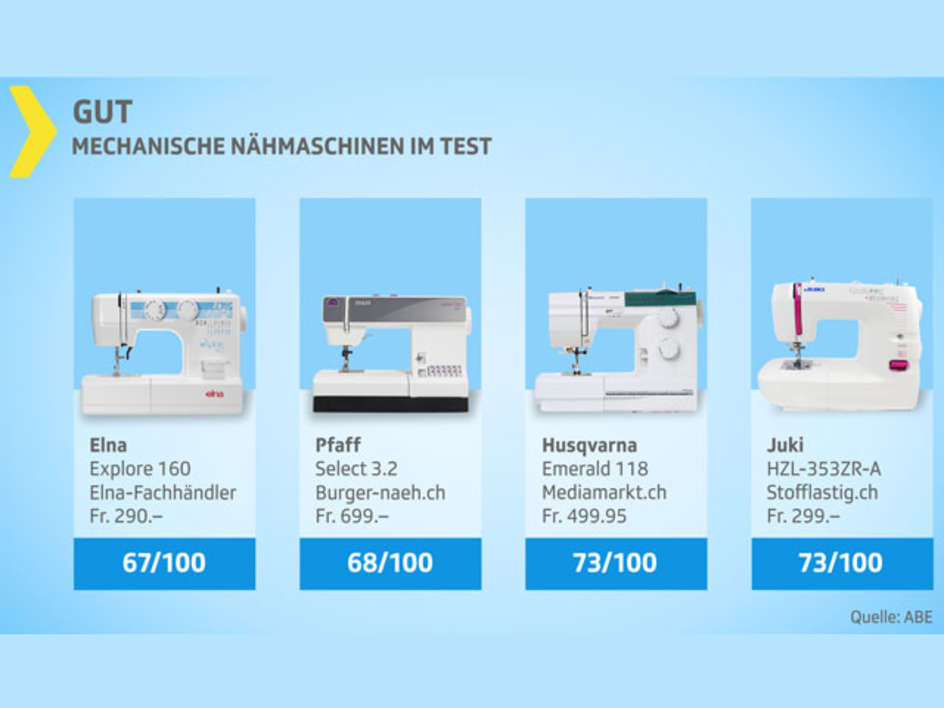 Juki HZL-353ZR mechanische Nähmaschine, ehem Ausstellungsmodell
