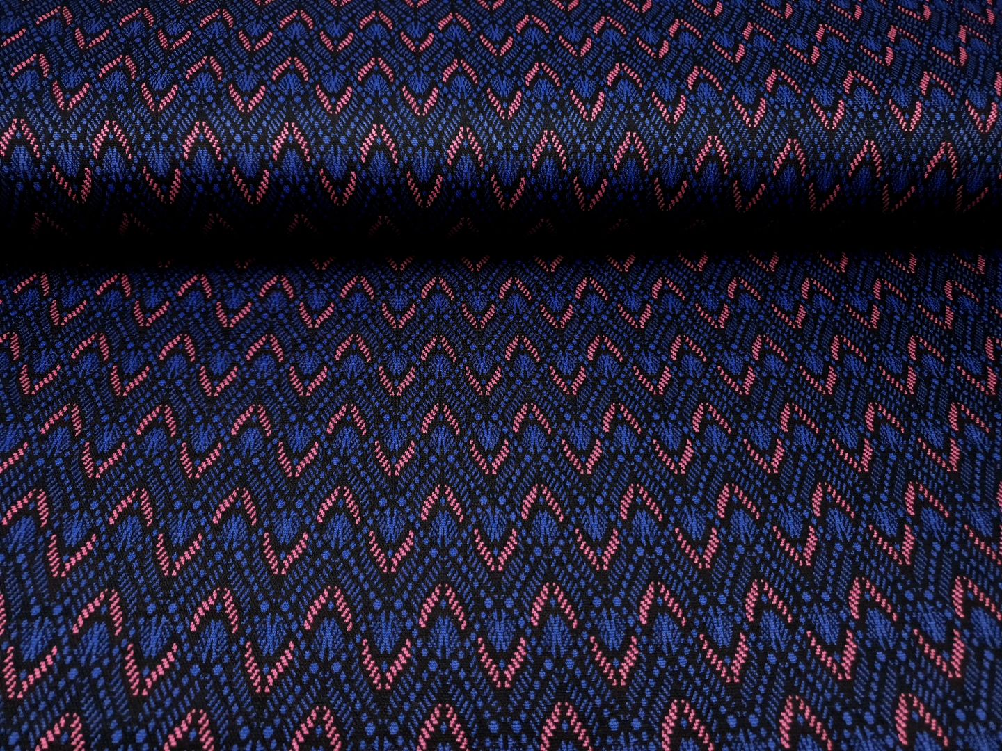 Einzelstück Kim schwarz/royalblau/pink