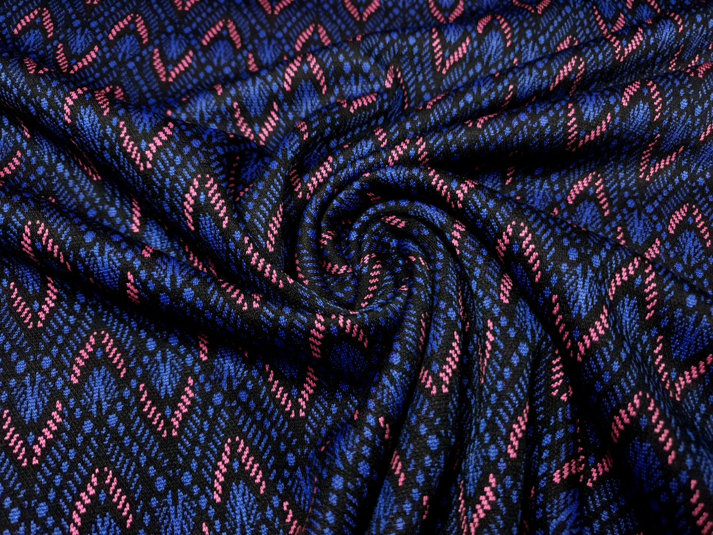 Einzelstück Kim schwarz/royalblau/pink