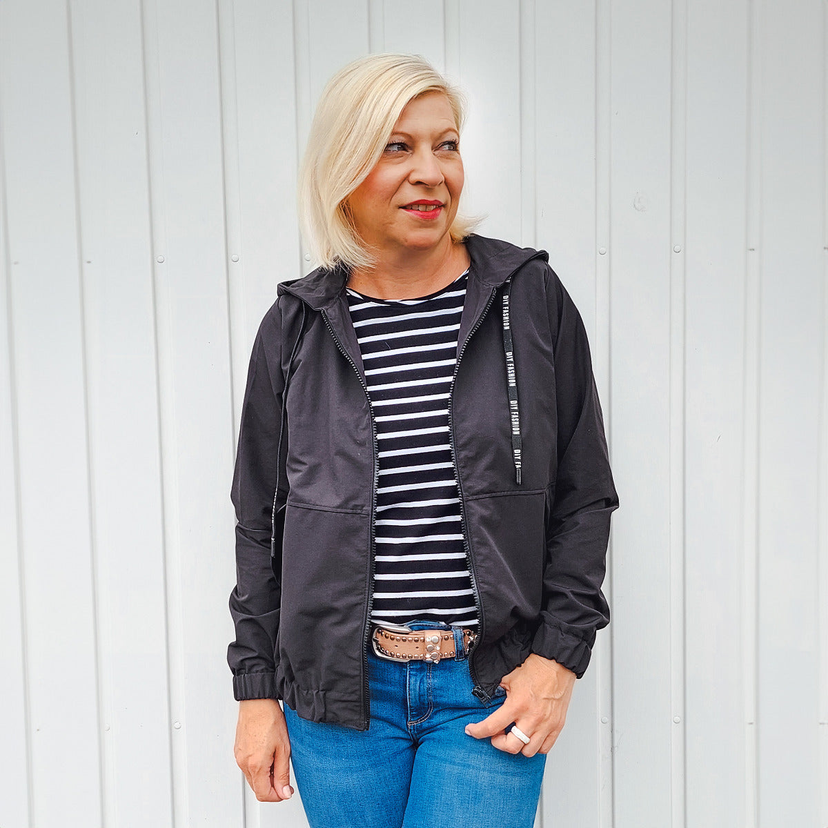 Papierschnittmuster Jacke Kira Damen von Fadenkäfer
