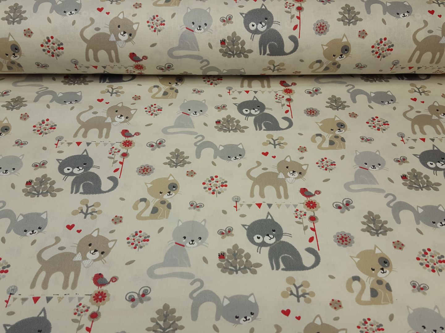 Kittens creme/beige/grau