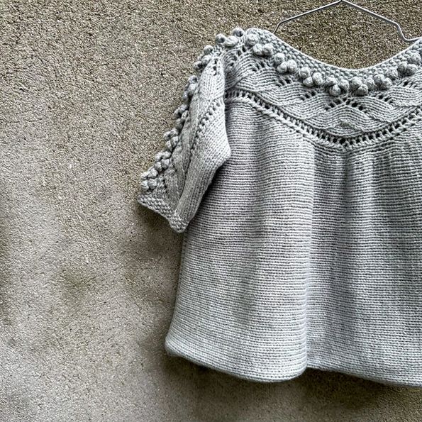 Knitting for Olive - Blueberry Blouse Kinder