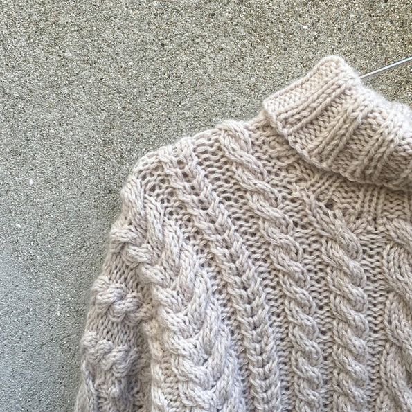 Strickanleitung Knitting for Olive - Chunky Cable Sweater Damen