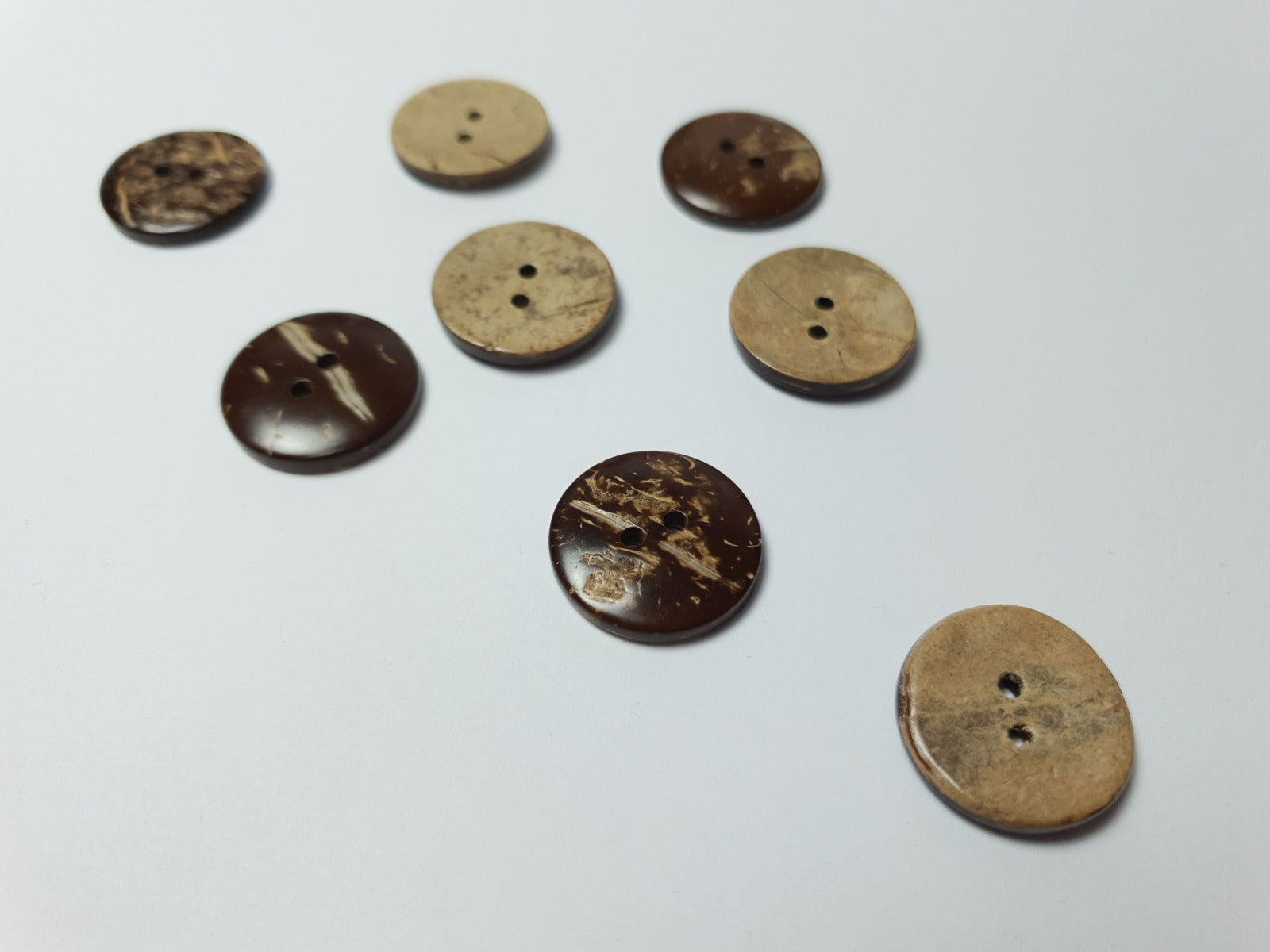 Kokosknöpfe braun 20mm