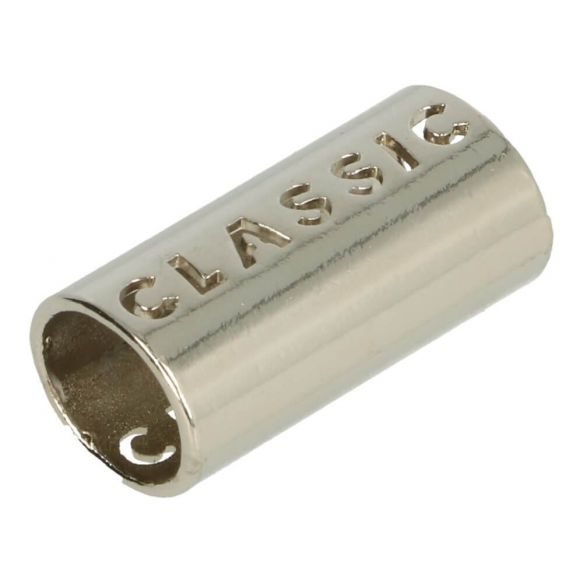 Kordelenden Metall 8mm nickel