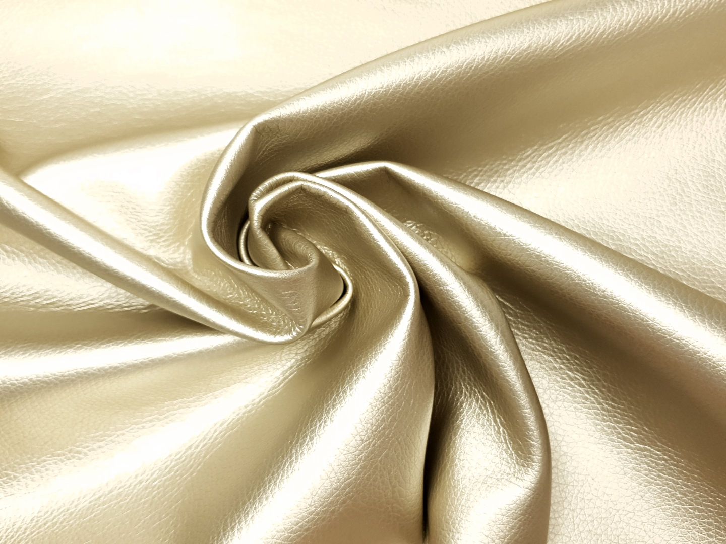 Kunstleder Kani champagner