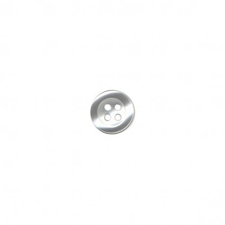 Kunststoffknöpfe 11mm weiss