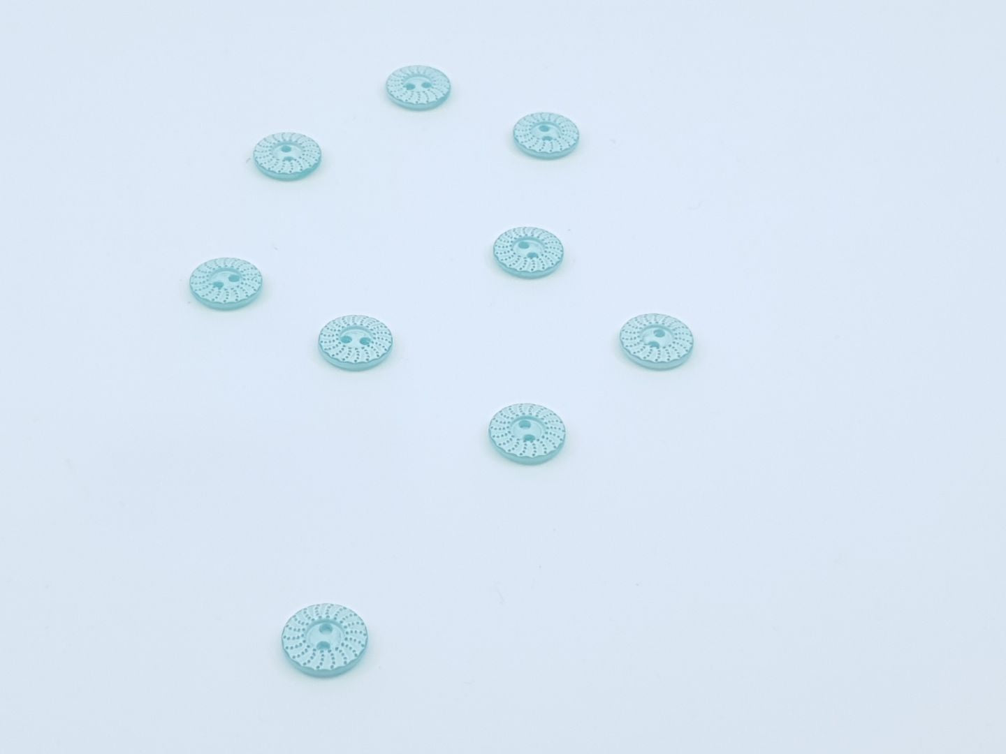 Kunststoffknöpfe 12mm mint