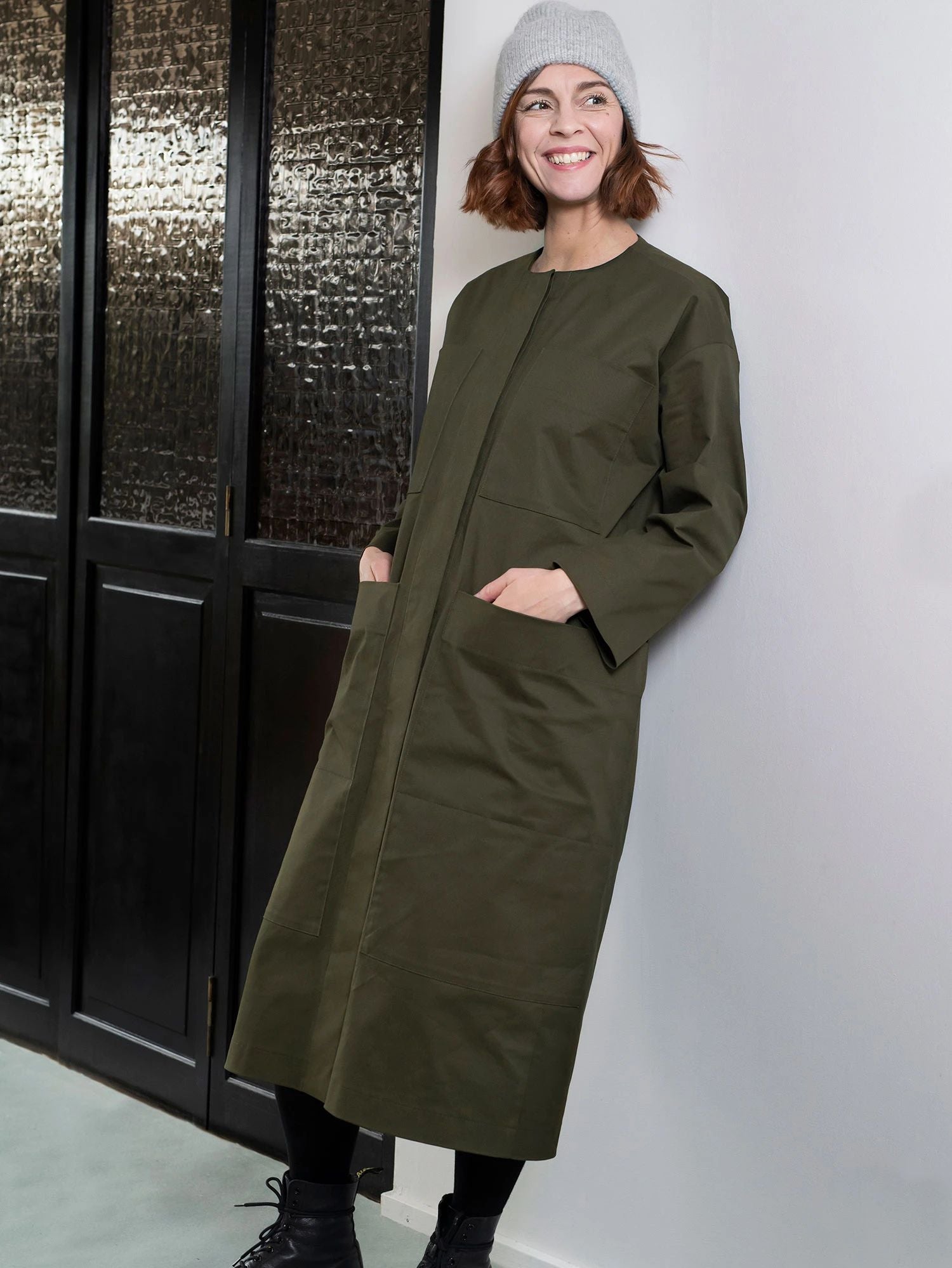 Lab Coat XS-L Papierschnittmuster von The Assembly Line