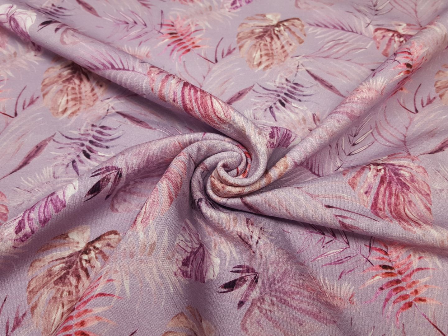 Leaves mauve/flieder/pink/terra