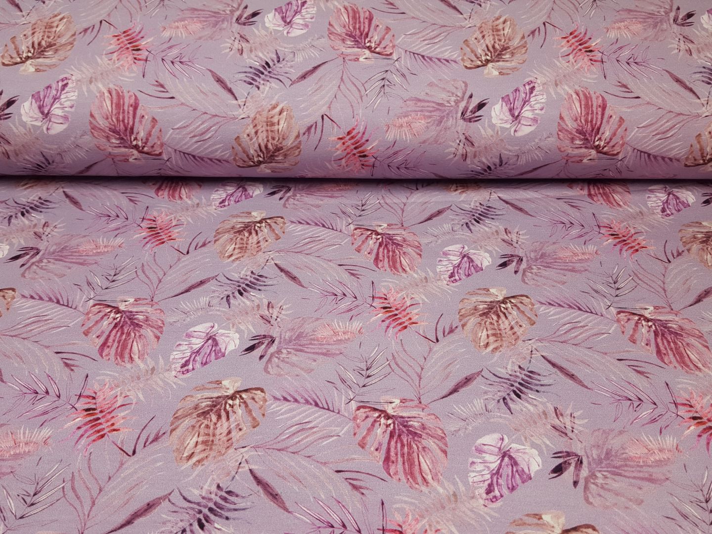 Leaves mauve/flieder/pink/terra