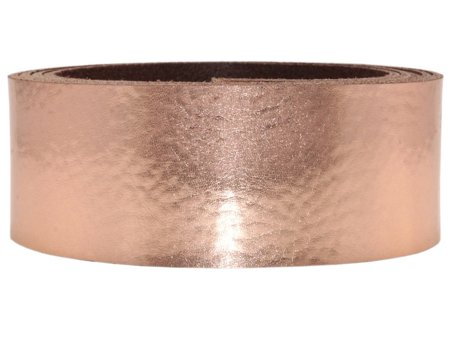 Lederriemen Metallic 2