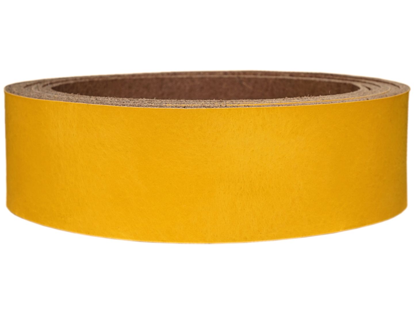 Lederriemen Pull UP 2,5 cm breit gelb