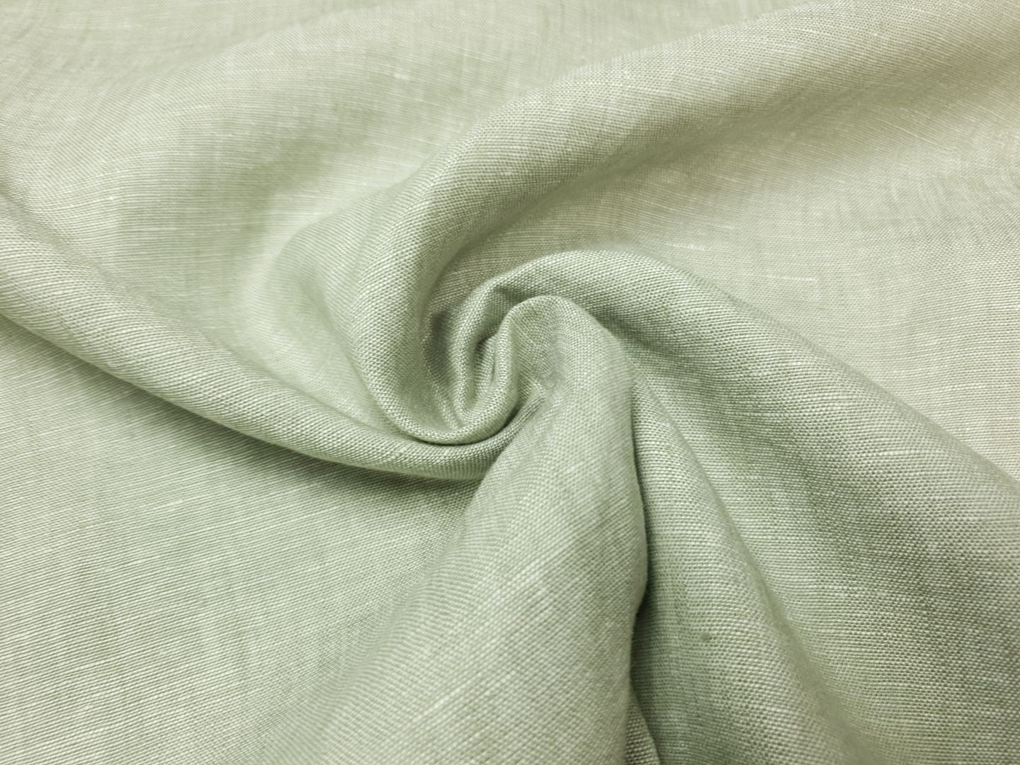 Einzelstück Leinen khaki melange