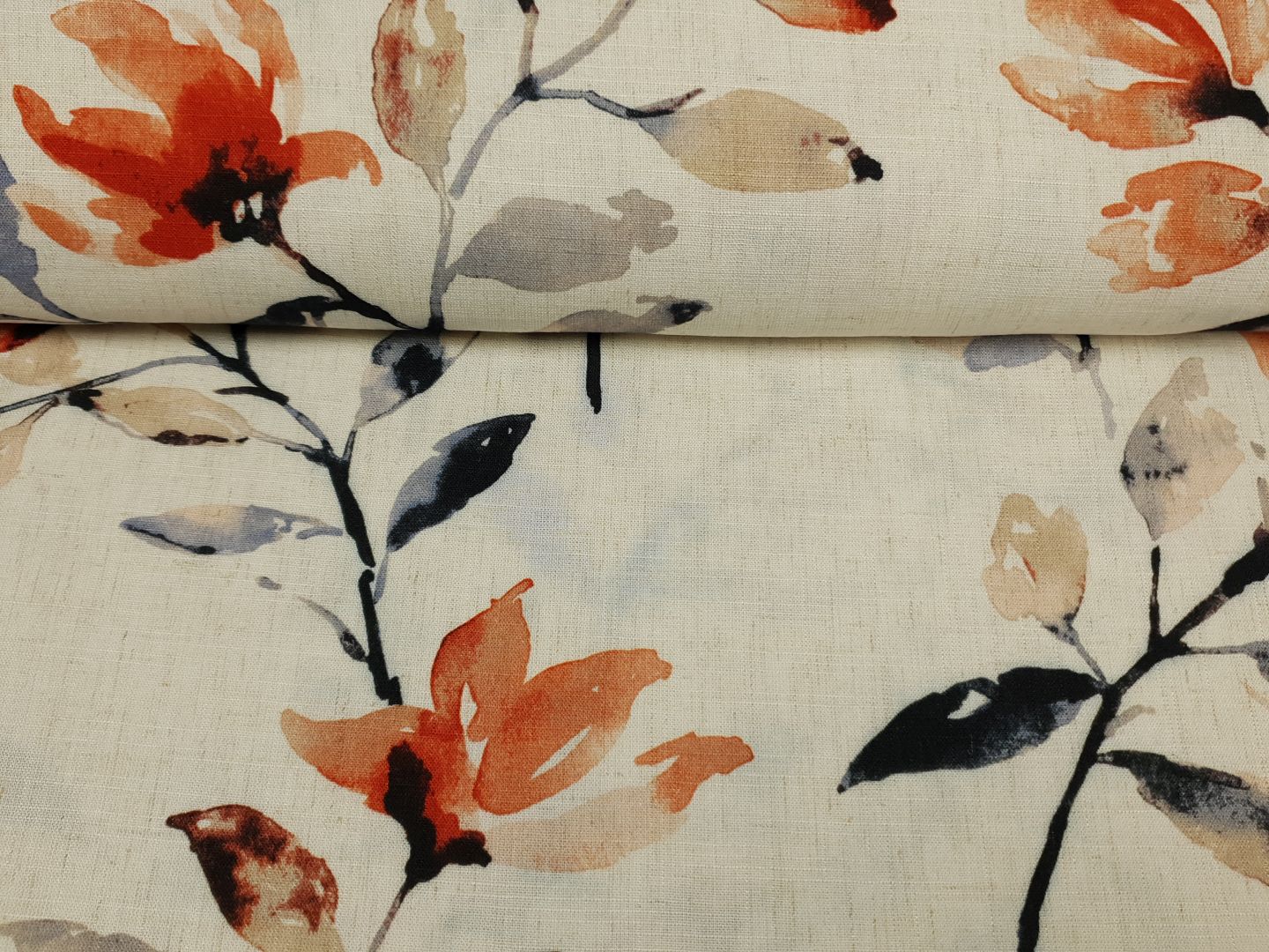 Leonie beige/grau/rost
