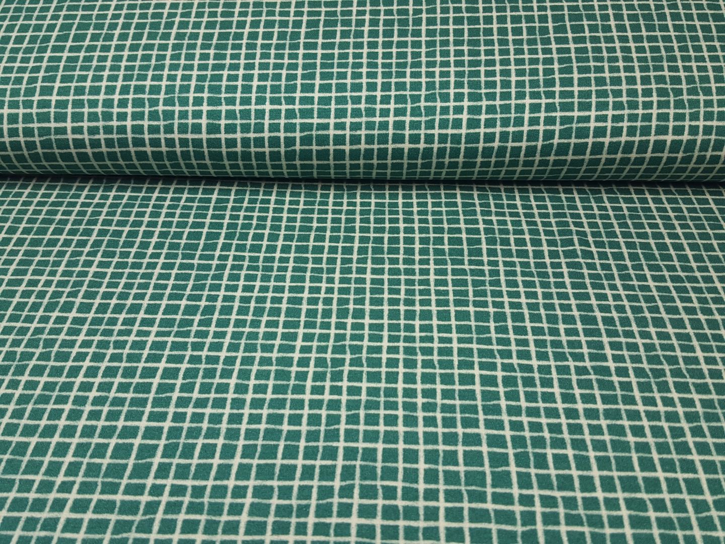 Less Plaid smaragdgrün/sand