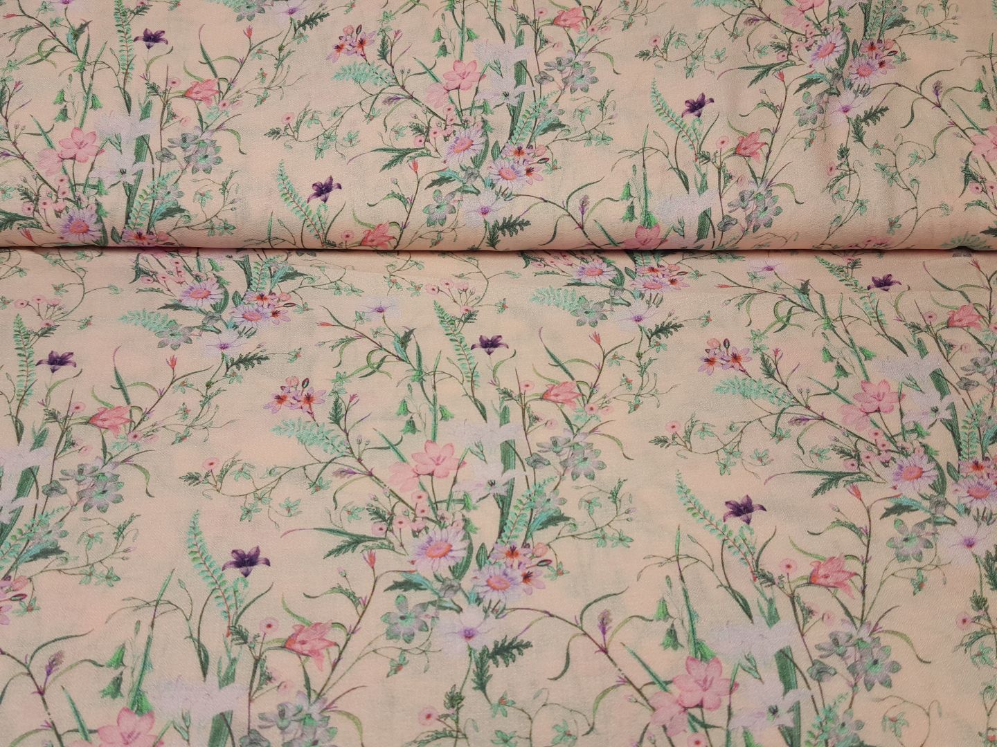 Linda rosa/lila/grün