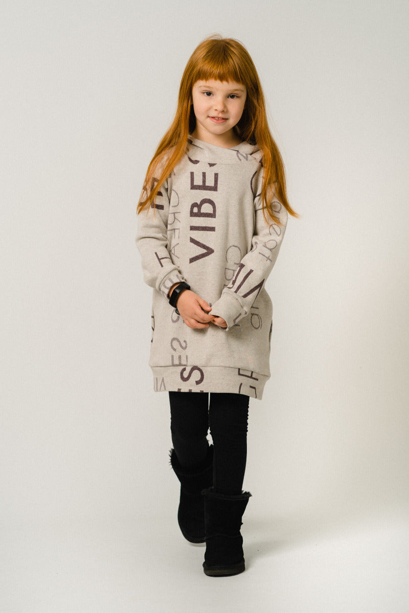 Papierschnittmuster X-te Hoodie Kinder von Fadenkäfer