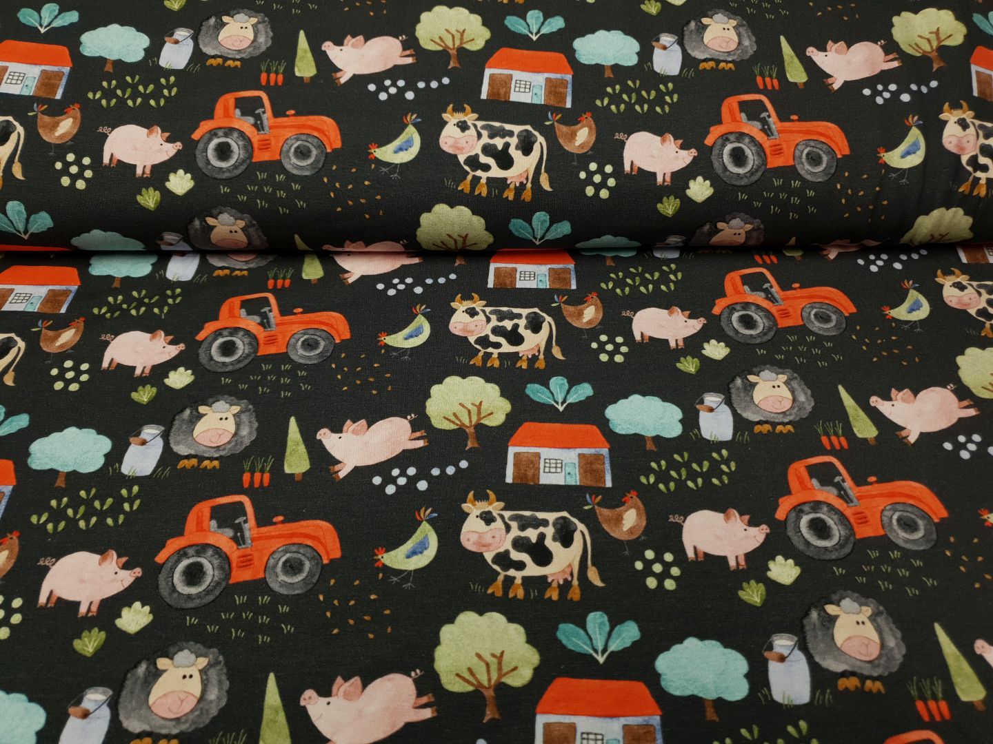 Little Farm anthrazit/bunt