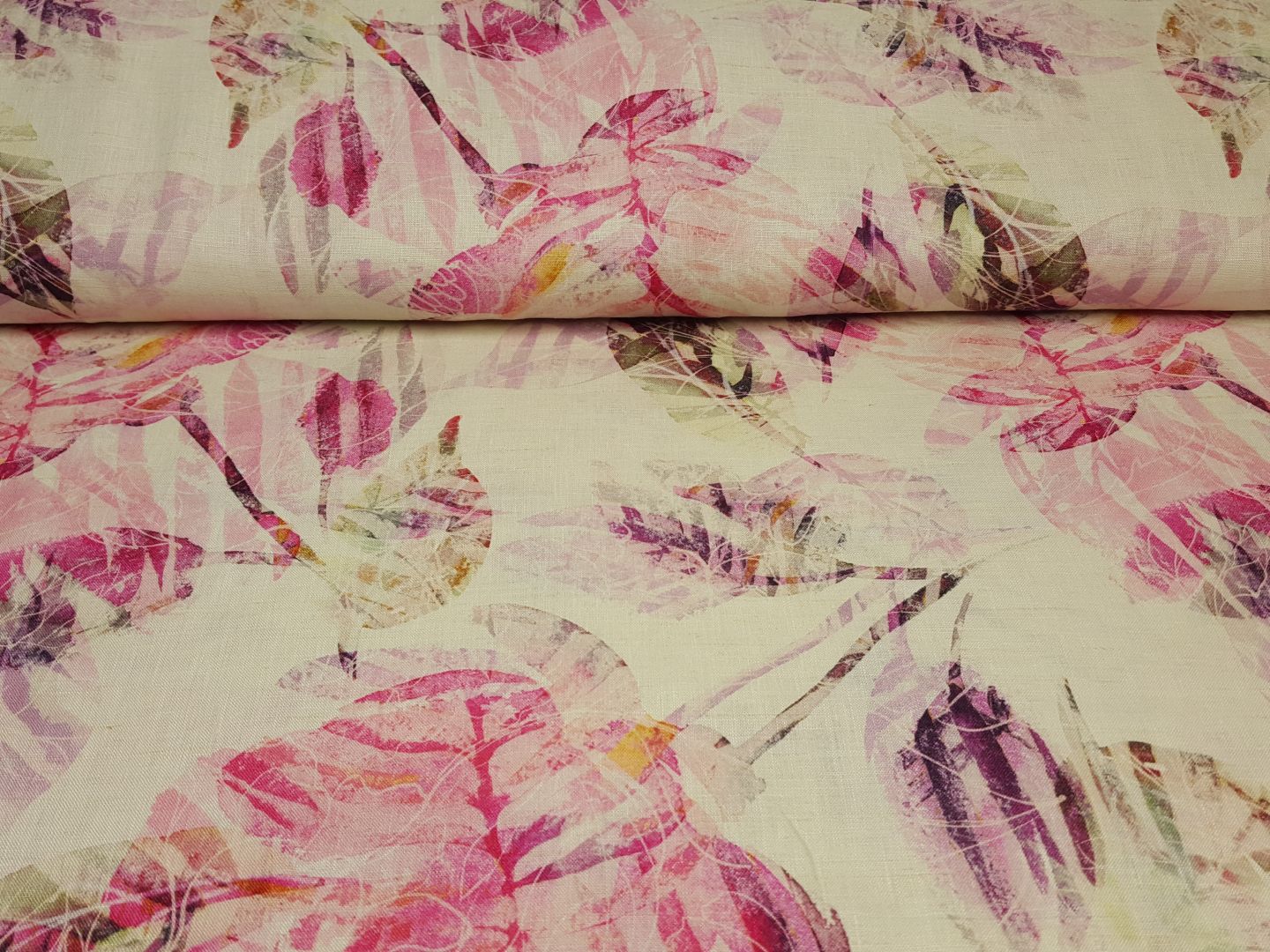 Lottie creme/fuchsia