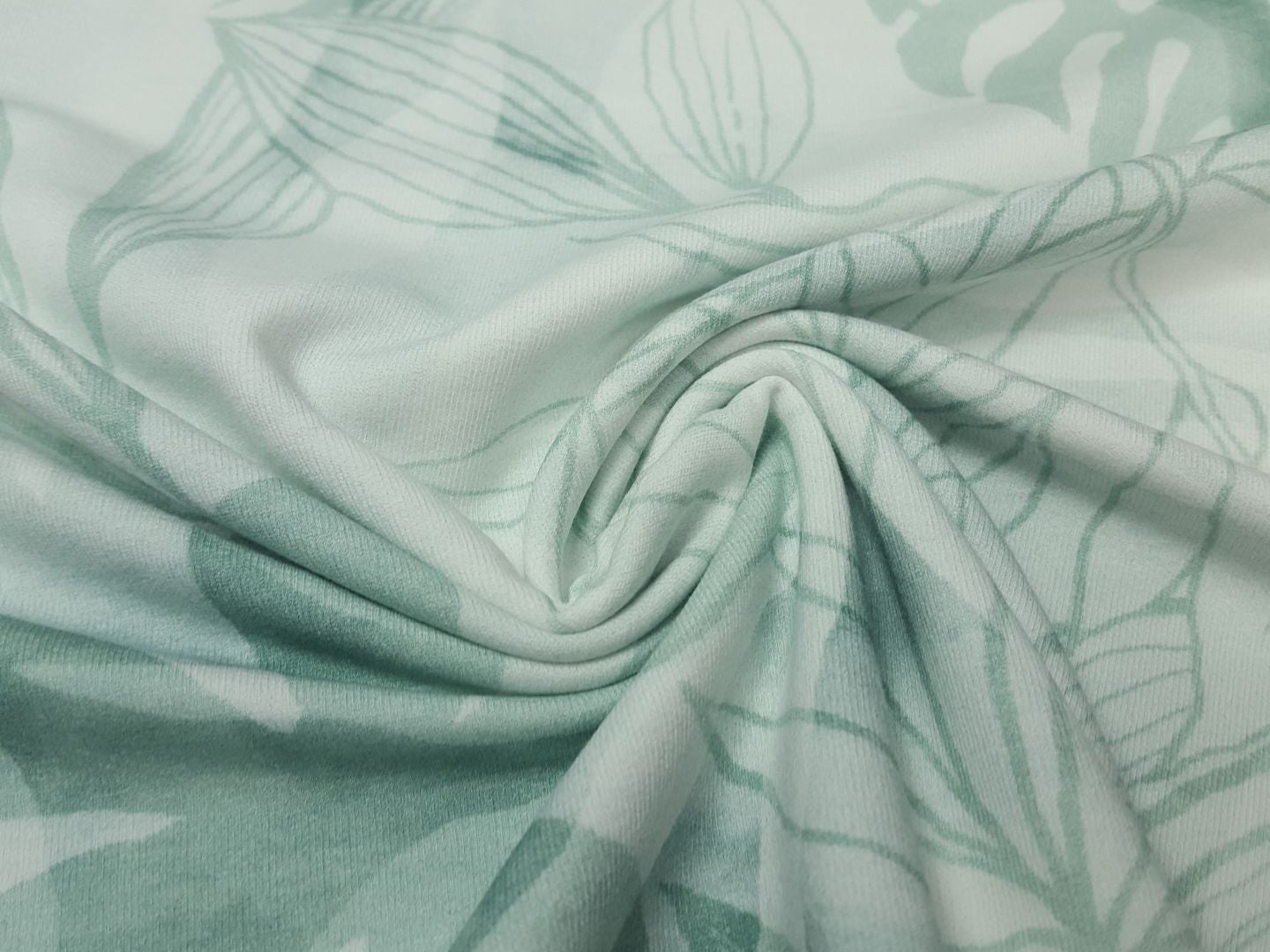 Lounge Leaves offwhite/dustymint