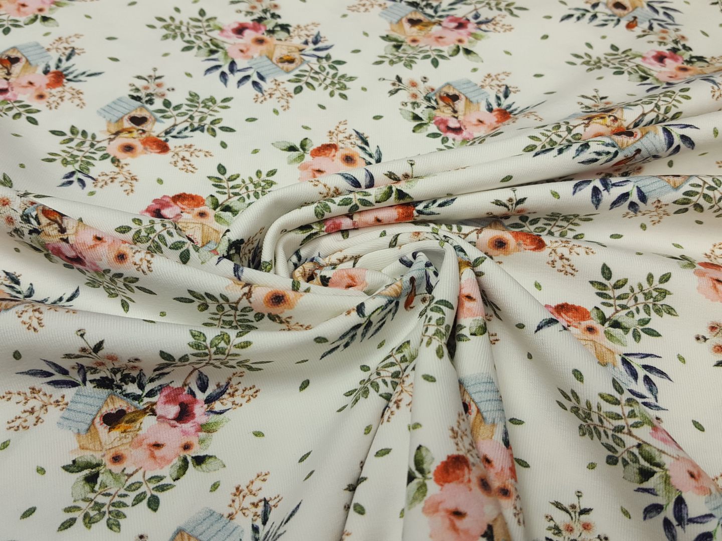 Maison Birdy offwhite/bunt