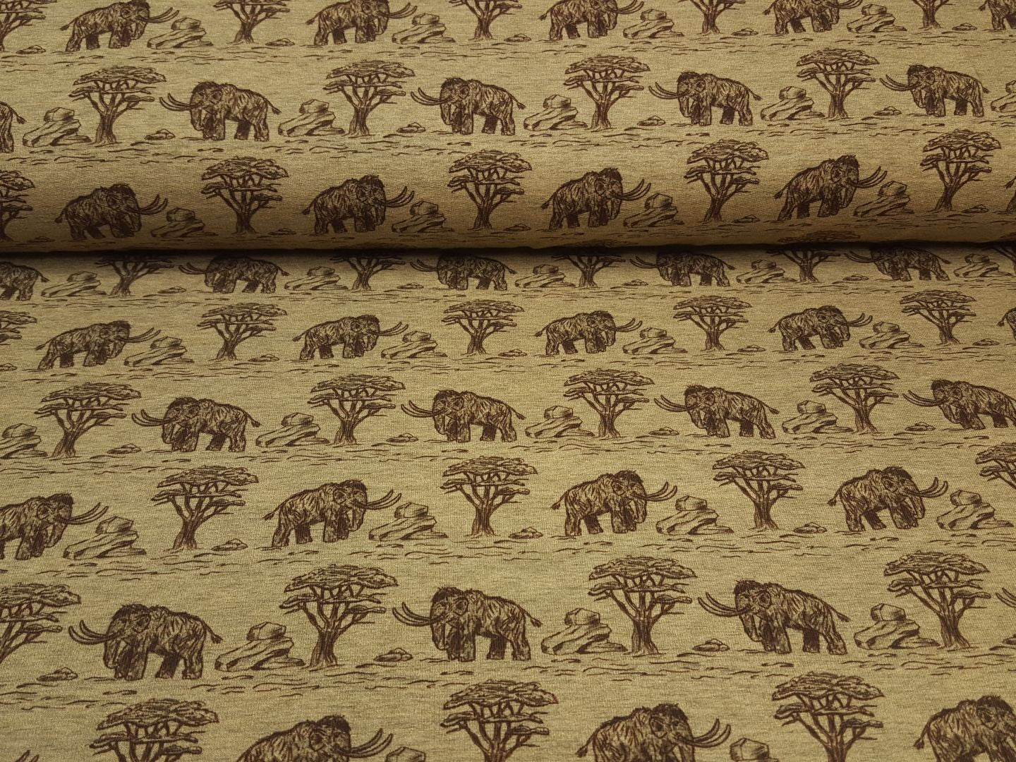 Mammut beige melange/braun