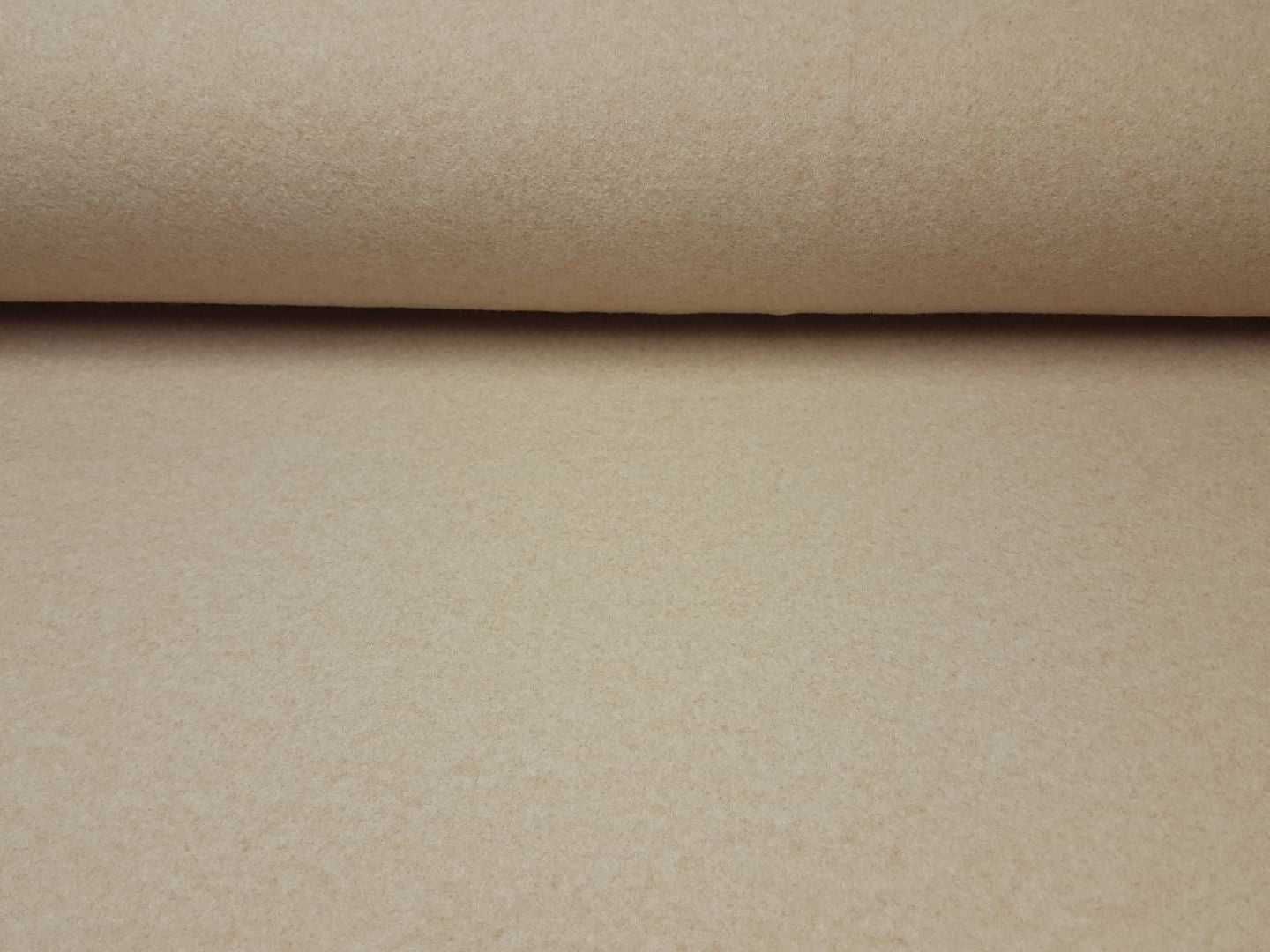 Mantelstoff beige melange