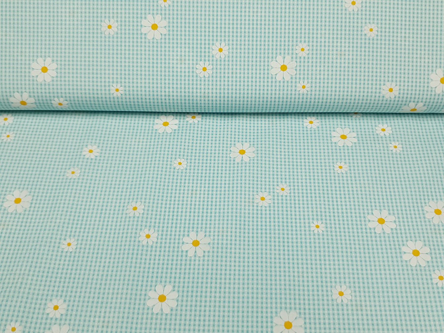 Margarite weiss/mint/sonnengelb