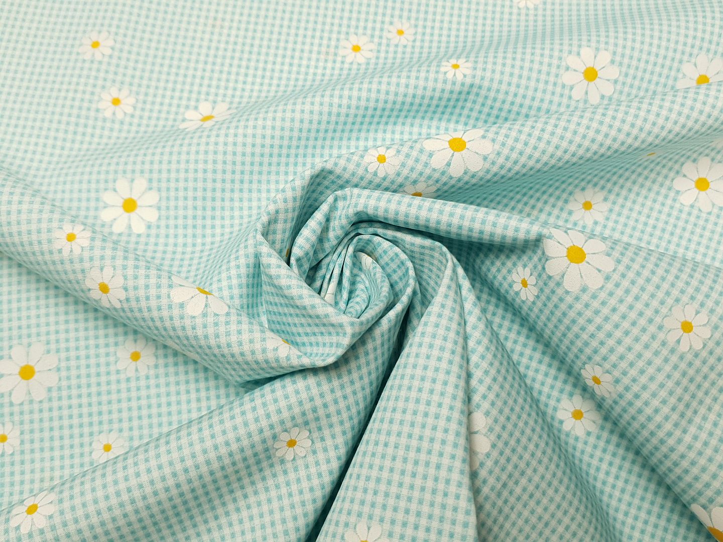 Margarite weiss/mint/sonnengelb
