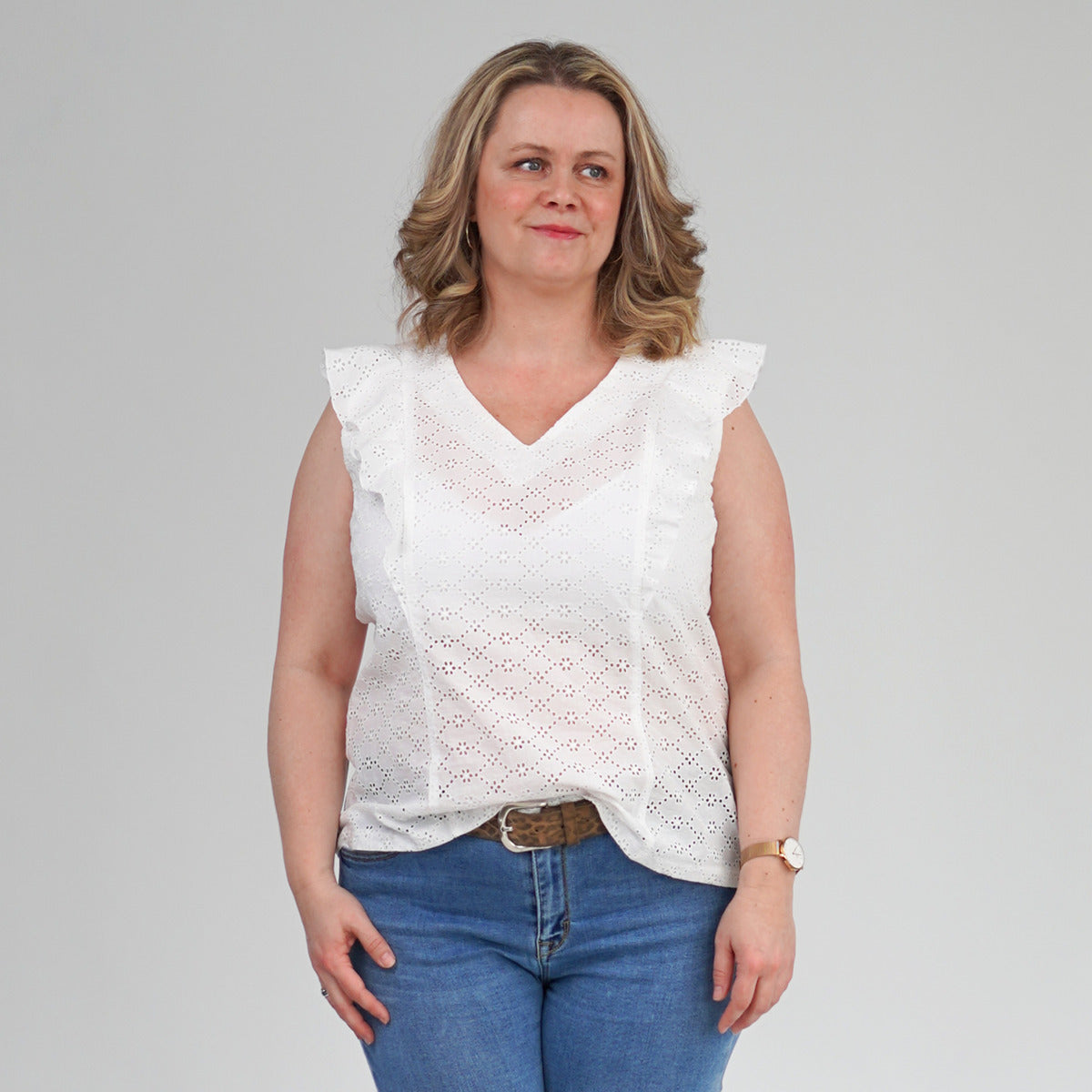 Papierschnittmuster Bluse Maribell Damen von Fadenkäfer