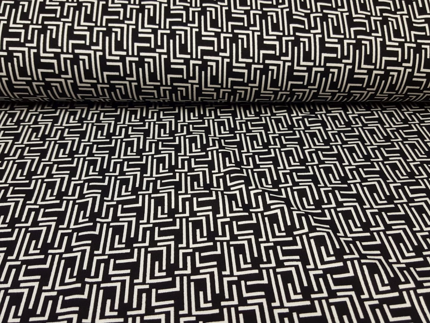 Maze schwarz/offwhite