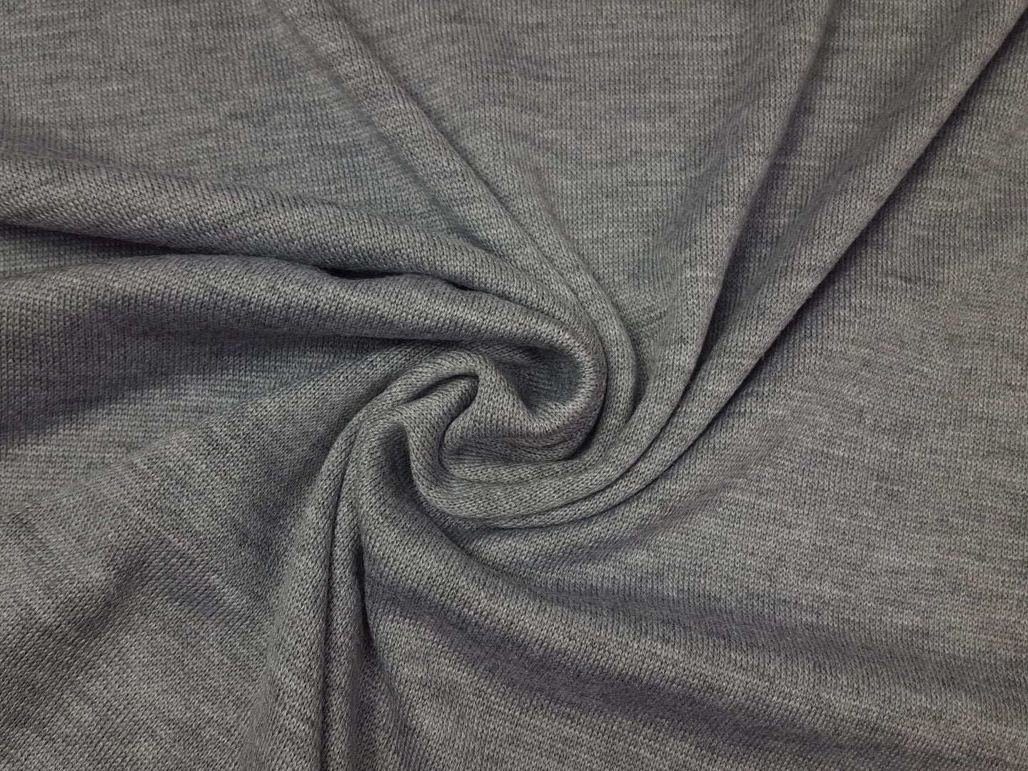 Merino-Maglia grau meliert