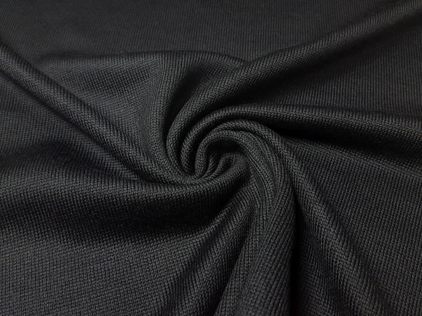 Merino-Maglia schwarz