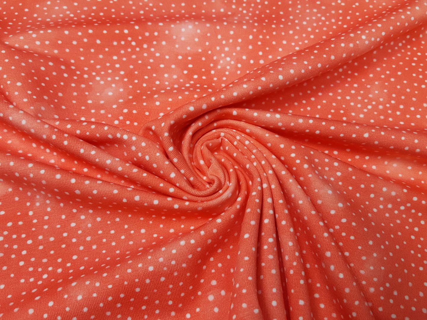 Mini Dot koralle/offwhite