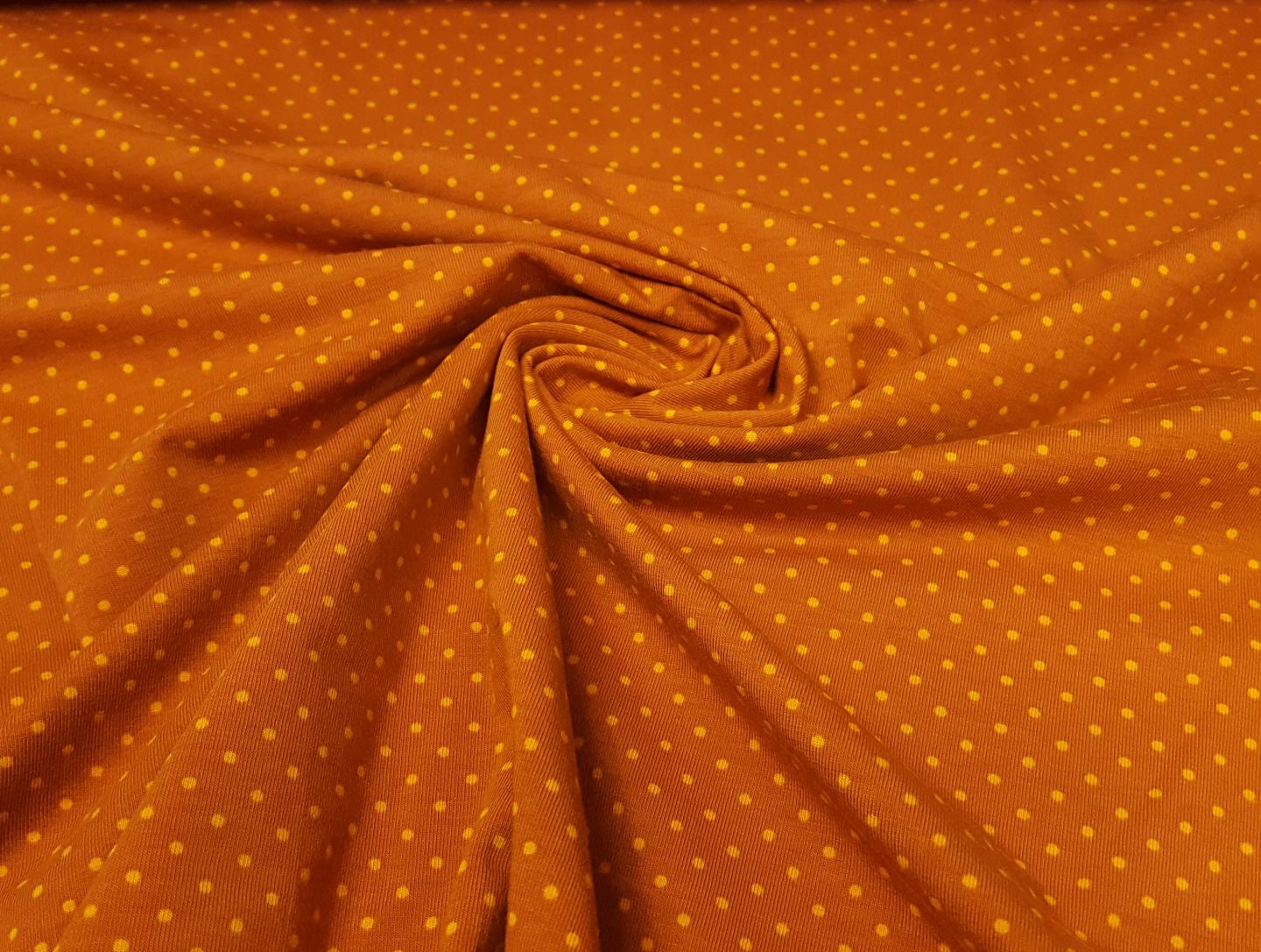 Mini Punkte ocker/orange