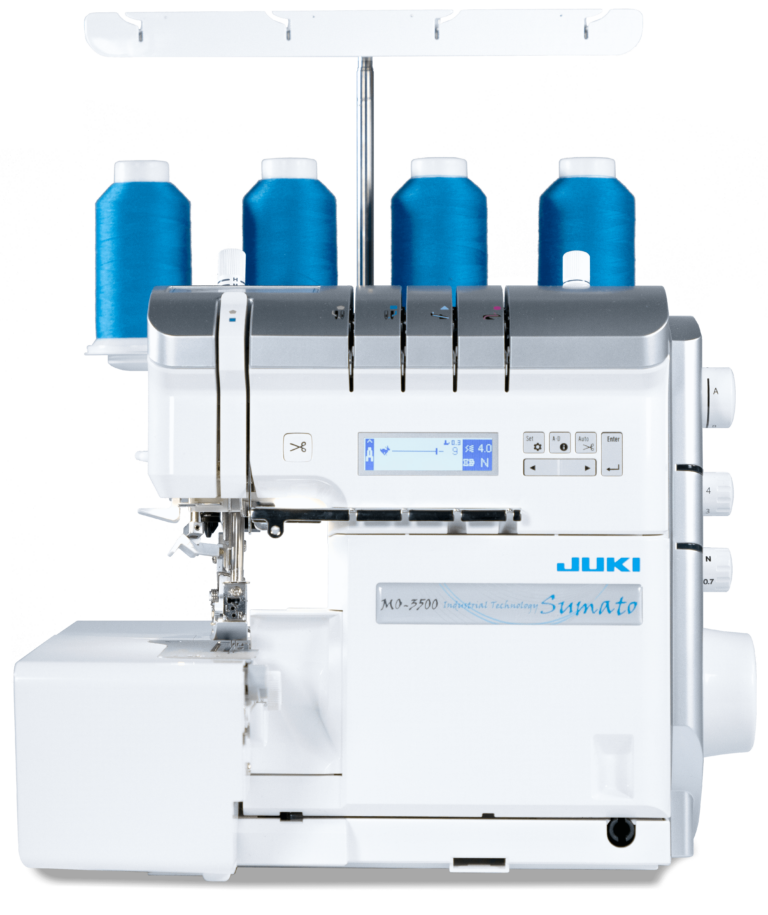 Juki MO-3500 Sumato Overlockmaschine mit Lufteinfädelung