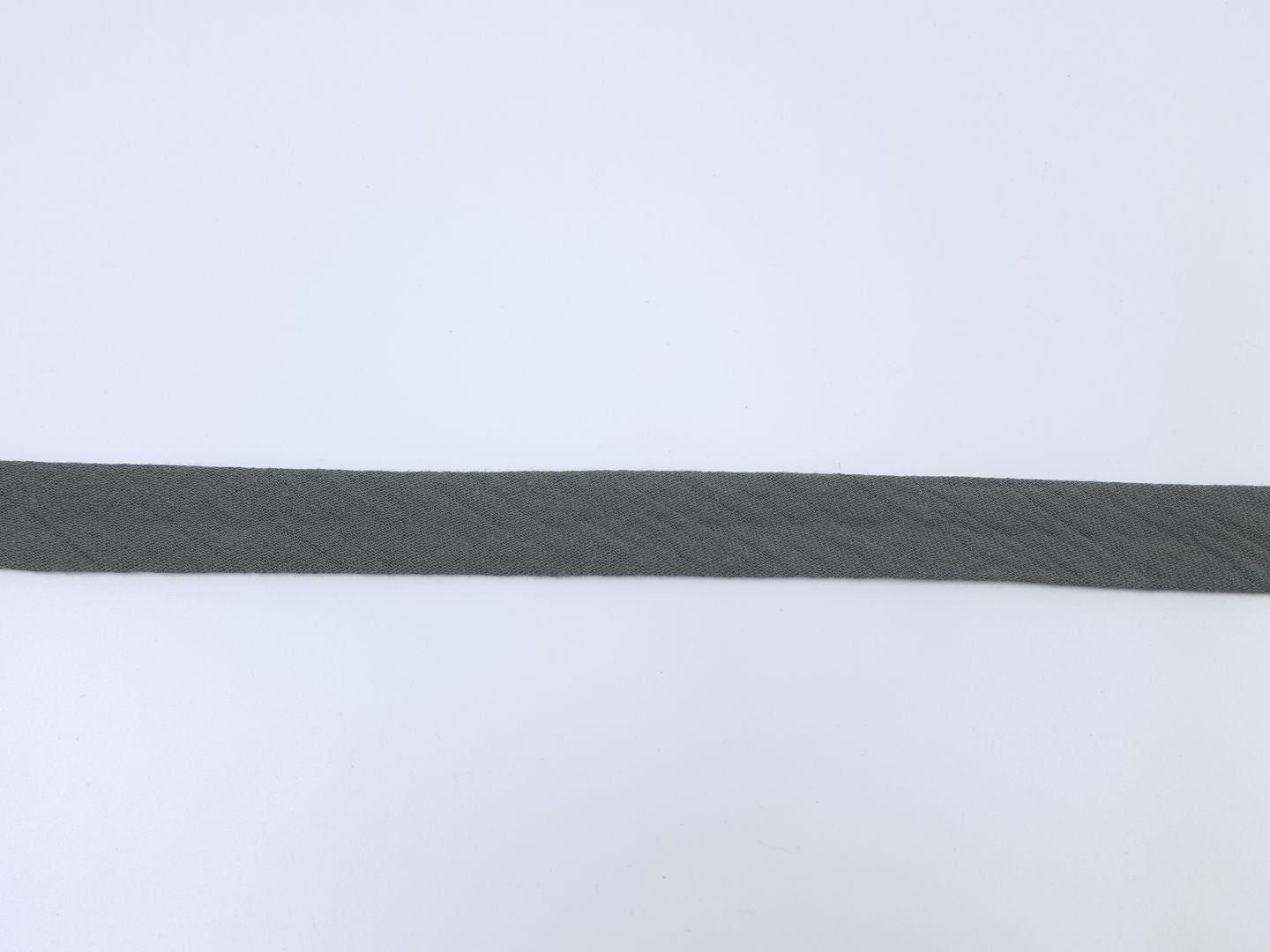 Muslin/Double Gaze Schrägband khaki