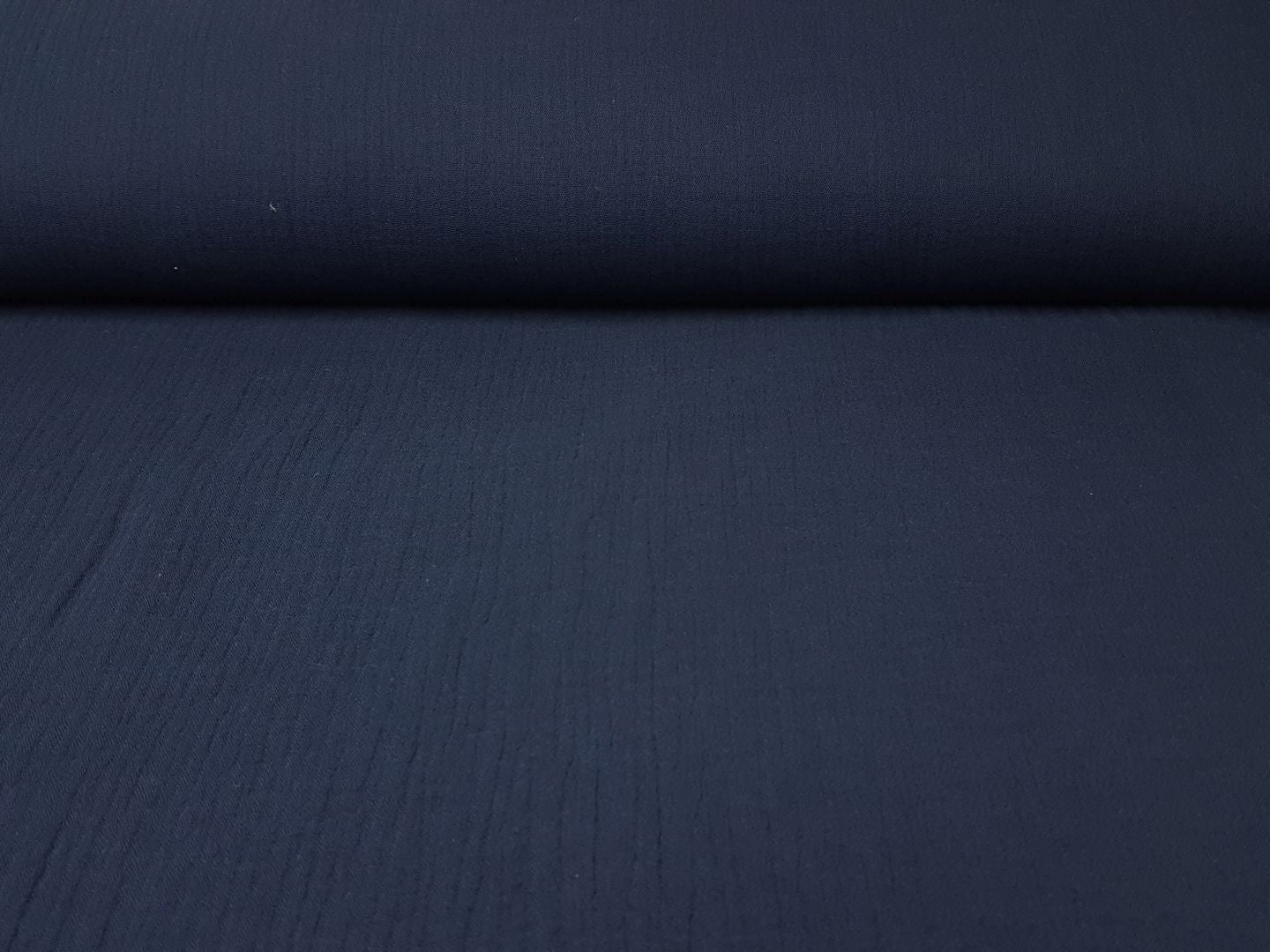 Muslin-Double Gaze uni navy