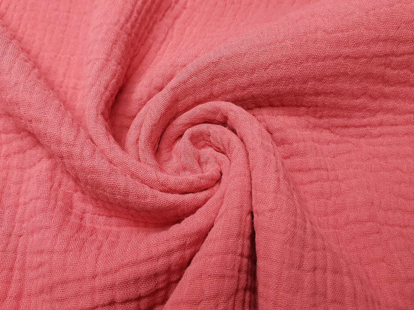 Muslin-Triple Gauze himbeere