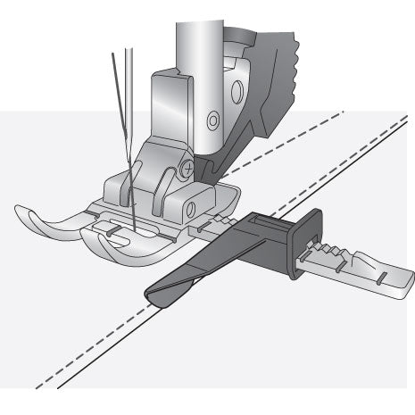 Pfaff Nähfuss mit variabler Führung für IDT™-System